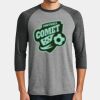 Mens Perfect Tri ® 3/4 Sleeve Raglan Thumbnail