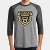Mens Perfect Tri ® 3/4 Sleeve Raglan Thumbnail