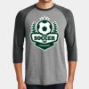 Mens Perfect Tri ® 3/4 Sleeve Raglan Thumbnail