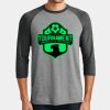 Mens Perfect Tri ® 3/4 Sleeve Raglan Thumbnail