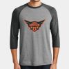 Mens Perfect Tri ® 3/4 Sleeve Raglan Thumbnail