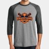 Mens Perfect Tri ® 3/4 Sleeve Raglan Thumbnail