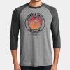 Mens Perfect Tri ® 3/4 Sleeve Raglan Thumbnail