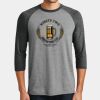 Mens Perfect Tri ® 3/4 Sleeve Raglan Thumbnail