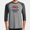 Mens Perfect Tri ® 3/4 Sleeve Raglan Thumbnail