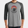 Mens Perfect Tri ® 3/4 Sleeve Raglan Thumbnail