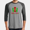 Mens Perfect Tri ® 3/4 Sleeve Raglan Thumbnail
