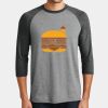 Mens Perfect Tri ® 3/4 Sleeve Raglan Thumbnail
