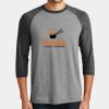 Mens Perfect Tri ® 3/4 Sleeve Raglan Thumbnail