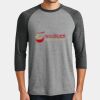 Mens Perfect Tri ® 3/4 Sleeve Raglan Thumbnail