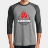 Mens Perfect Tri ® 3/4 Sleeve Raglan Thumbnail