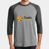 Mens Perfect Tri ® 3/4 Sleeve Raglan Thumbnail