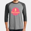 Mens Perfect Tri ® 3/4 Sleeve Raglan Thumbnail