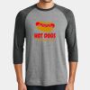 Mens Perfect Tri ® 3/4 Sleeve Raglan Thumbnail