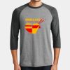 Mens Perfect Tri ® 3/4 Sleeve Raglan Thumbnail