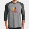 Mens Perfect Tri ® 3/4 Sleeve Raglan Thumbnail