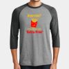 Mens Perfect Tri ® 3/4 Sleeve Raglan Thumbnail