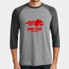 Mens Perfect Tri ® 3/4 Sleeve Raglan Thumbnail