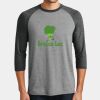 Mens Perfect Tri ® 3/4 Sleeve Raglan Thumbnail