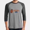 Mens Perfect Tri ® 3/4 Sleeve Raglan Thumbnail