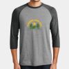 Mens Perfect Tri ® 3/4 Sleeve Raglan Thumbnail