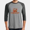Mens Perfect Tri ® 3/4 Sleeve Raglan Thumbnail