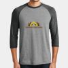 Mens Perfect Tri ® 3/4 Sleeve Raglan Thumbnail