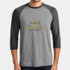 Mens Perfect Tri ® 3/4 Sleeve Raglan Thumbnail