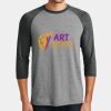 Mens Perfect Tri ® 3/4 Sleeve Raglan Thumbnail