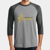 Mens Perfect Tri ® 3/4 Sleeve Raglan Thumbnail