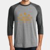 Mens Perfect Tri ® 3/4 Sleeve Raglan Thumbnail