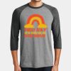 Mens Perfect Tri ® 3/4 Sleeve Raglan Thumbnail
