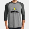 Mens Perfect Tri ® 3/4 Sleeve Raglan Thumbnail