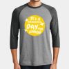 Mens Perfect Tri ® 3/4 Sleeve Raglan Thumbnail