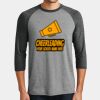 Mens Perfect Tri ® 3/4 Sleeve Raglan Thumbnail