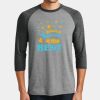 Mens Perfect Tri ® 3/4 Sleeve Raglan Thumbnail