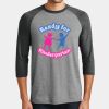 Mens Perfect Tri ® 3/4 Sleeve Raglan Thumbnail