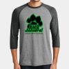 Mens Perfect Tri ® 3/4 Sleeve Raglan Thumbnail