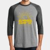 Mens Perfect Tri ® 3/4 Sleeve Raglan Thumbnail