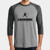 Mens Perfect Tri ® 3/4 Sleeve Raglan Thumbnail