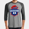 Mens Perfect Tri ® 3/4 Sleeve Raglan Thumbnail