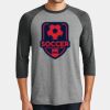 Mens Perfect Tri ® 3/4 Sleeve Raglan Thumbnail