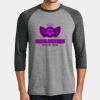 Mens Perfect Tri ® 3/4 Sleeve Raglan Thumbnail