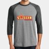 Mens Perfect Tri ® 3/4 Sleeve Raglan Thumbnail