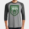 Mens Perfect Tri ® 3/4 Sleeve Raglan Thumbnail