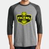 Mens Perfect Tri ® 3/4 Sleeve Raglan Thumbnail