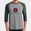 Mens Perfect Tri ® 3/4 Sleeve Raglan Thumbnail