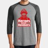 Mens Perfect Tri ® 3/4 Sleeve Raglan Thumbnail