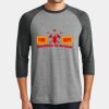 Mens Perfect Tri ® 3/4 Sleeve Raglan Thumbnail