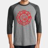 Mens Perfect Tri ® 3/4 Sleeve Raglan Thumbnail